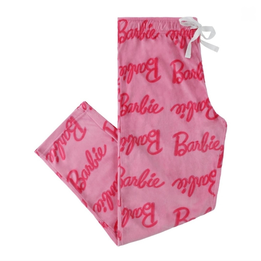 Barbie Pink Pajama Bottoms for Adult